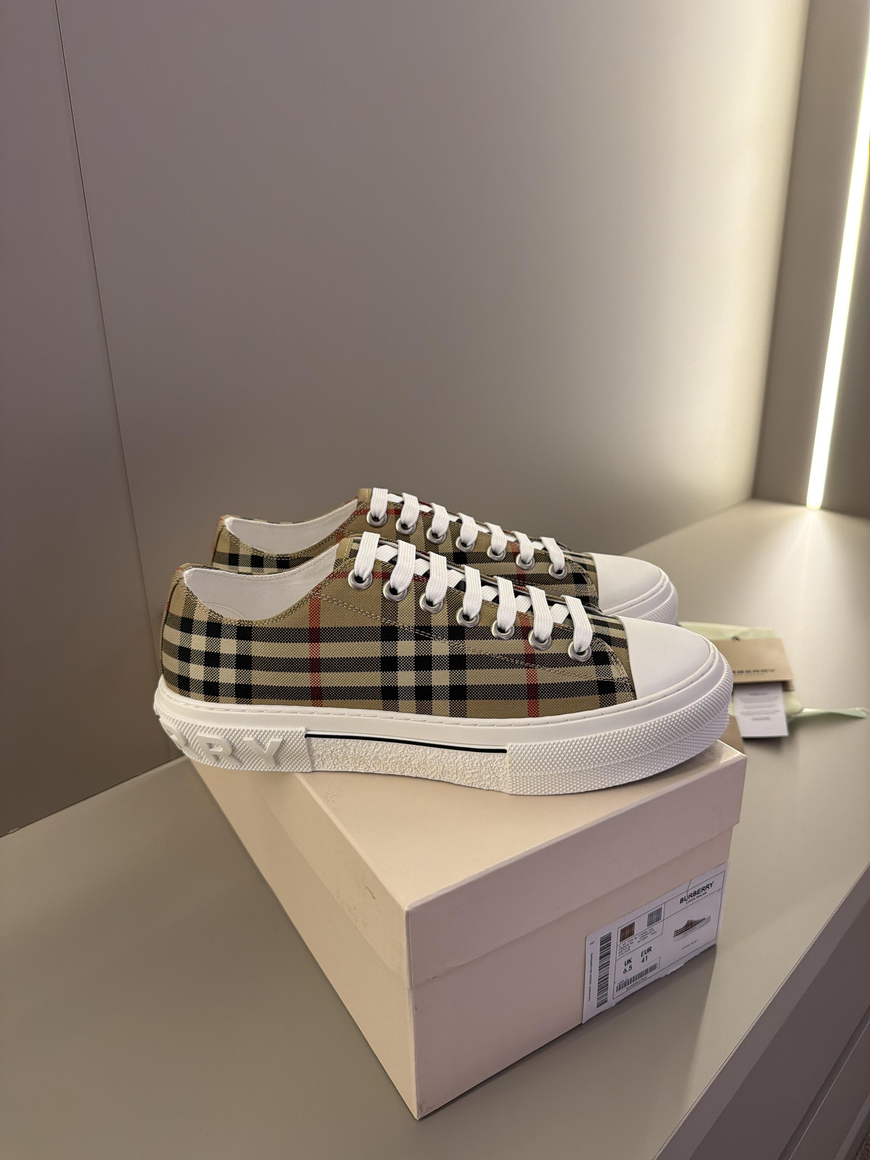 Burberry Vintage Check low-top