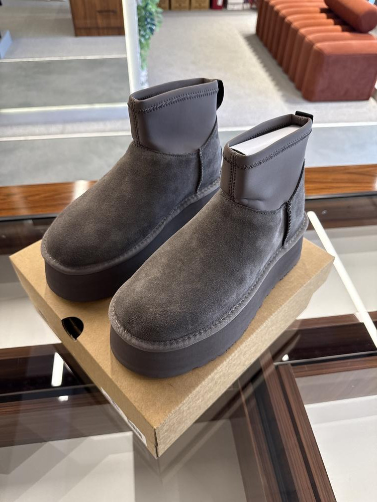 UGG Classic Mini Dipper Boot Thundercloud-8006