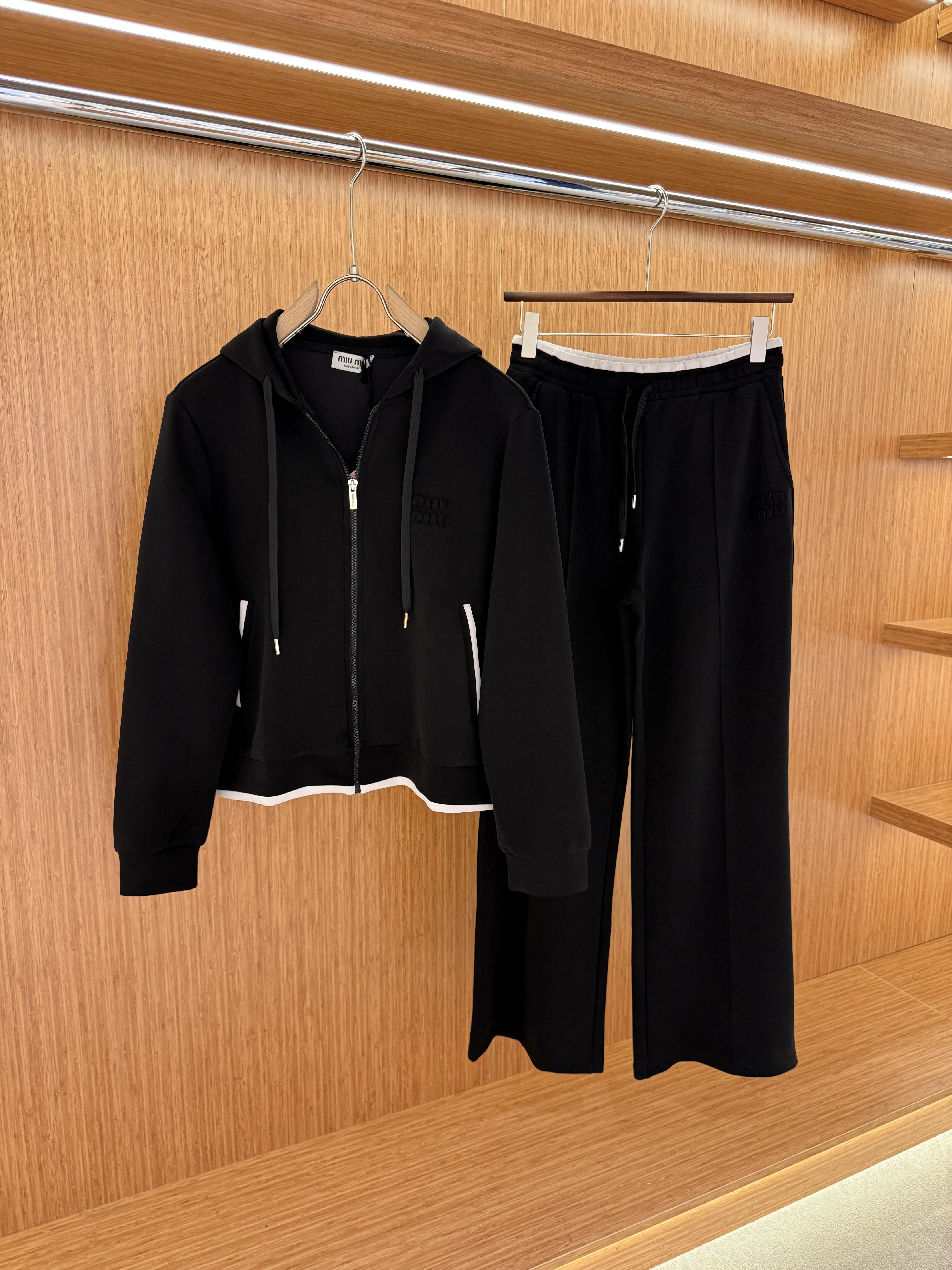 Miu Miu Black Tracksuit Set