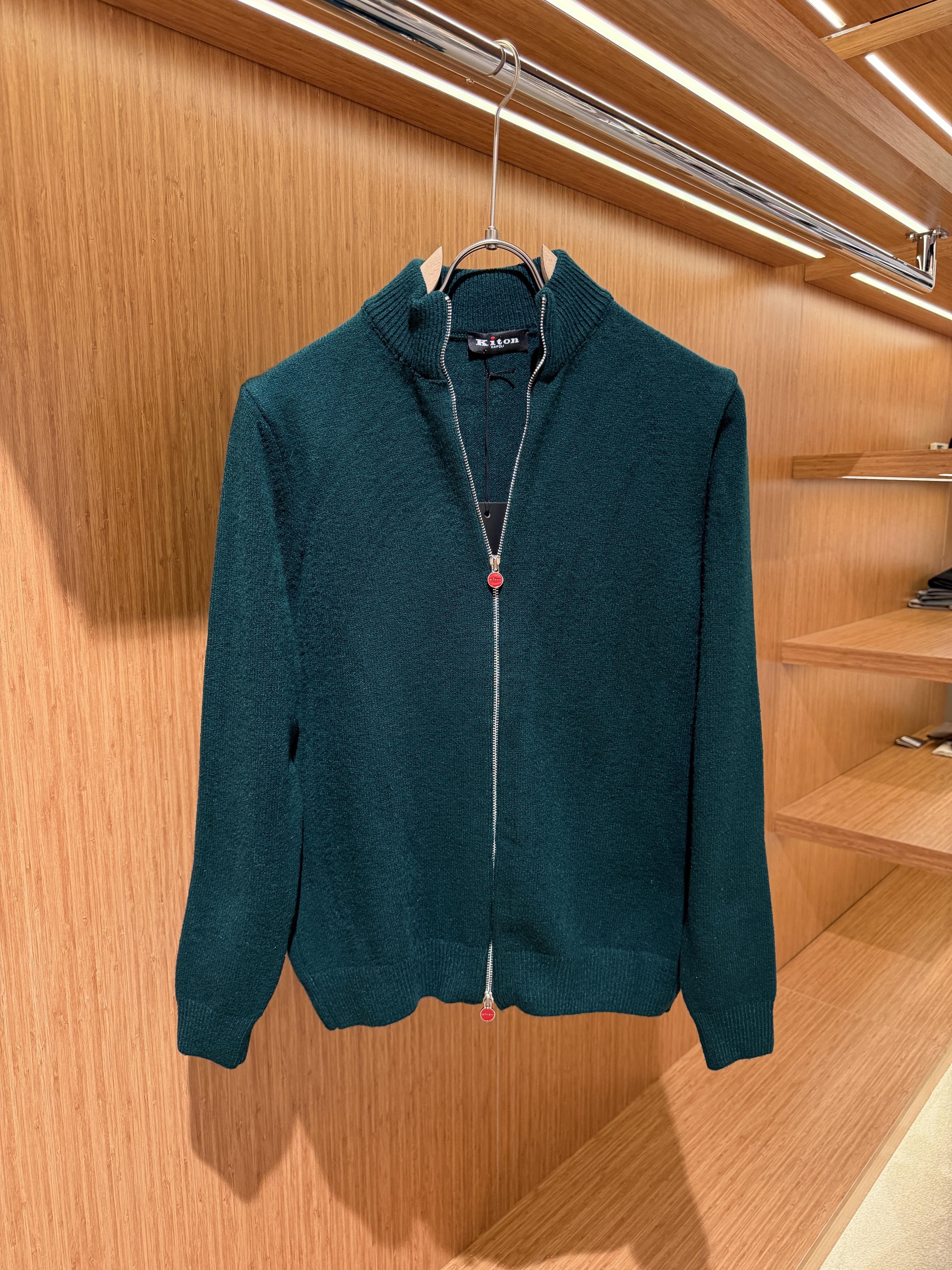 Kiton hırka yeşil