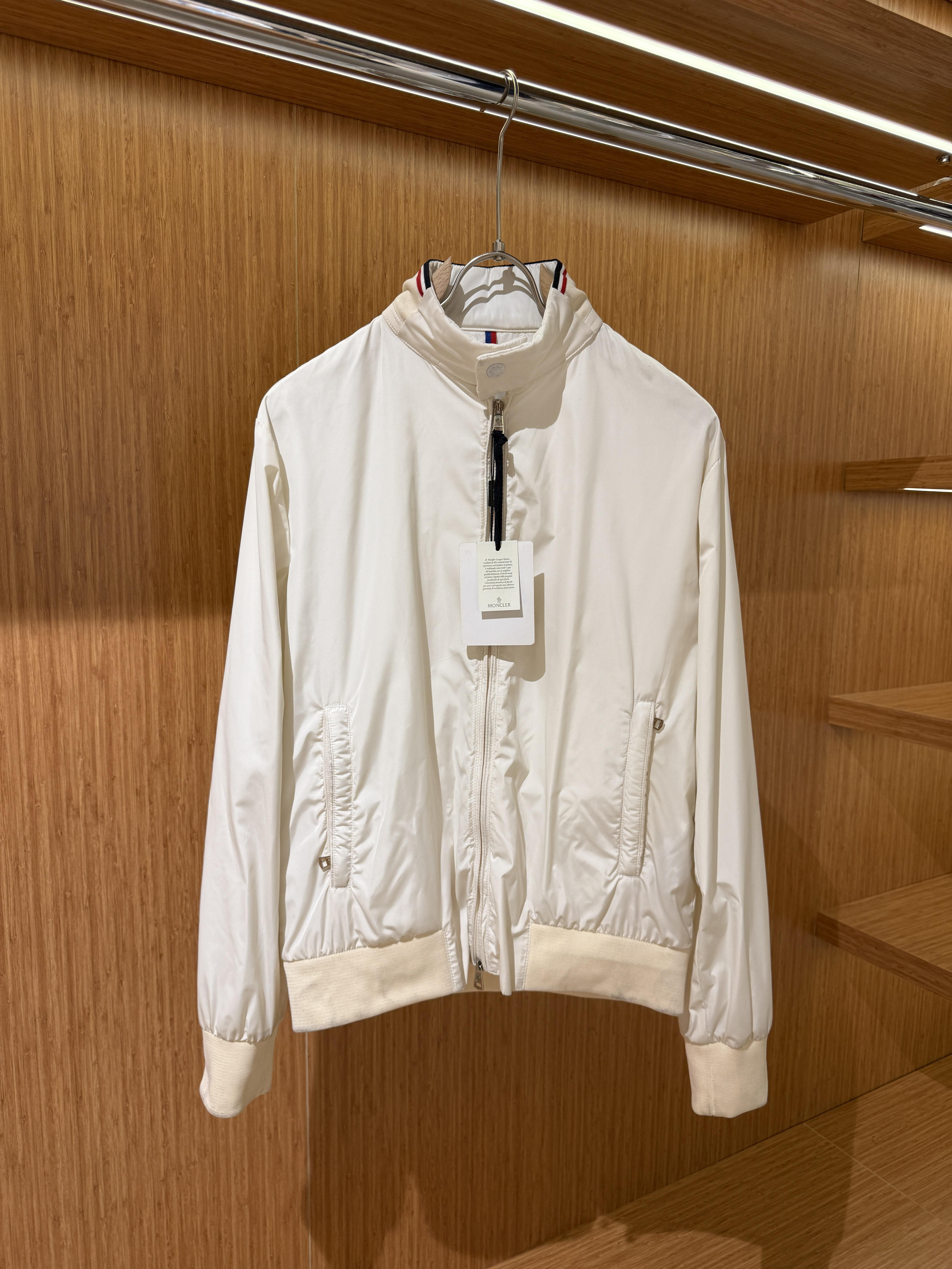Moncler İnce Ceket Beyaz