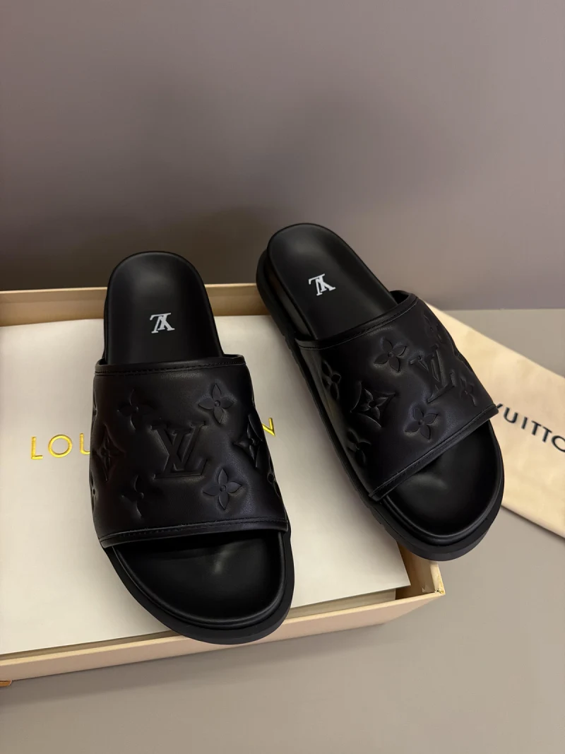 Louıs Vuıtton terlik Black