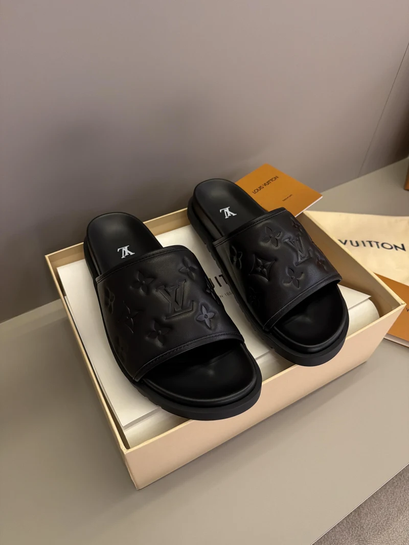 Louıs Vuıtton terlik Black