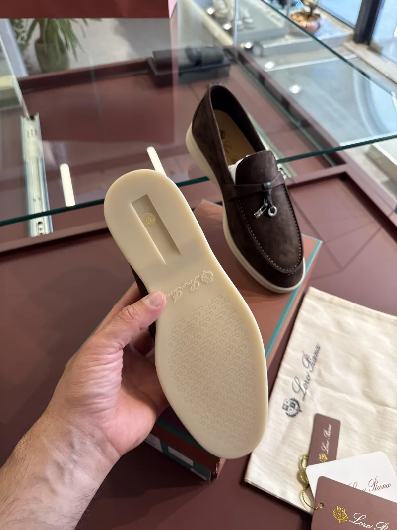 Loro Piana kahve Loafer