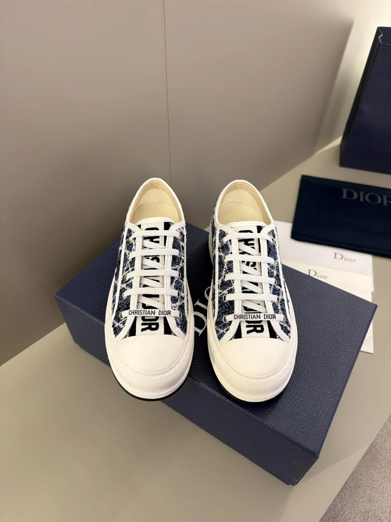 Walk'n'Dior Platform Sneaker Blue (kod8020)