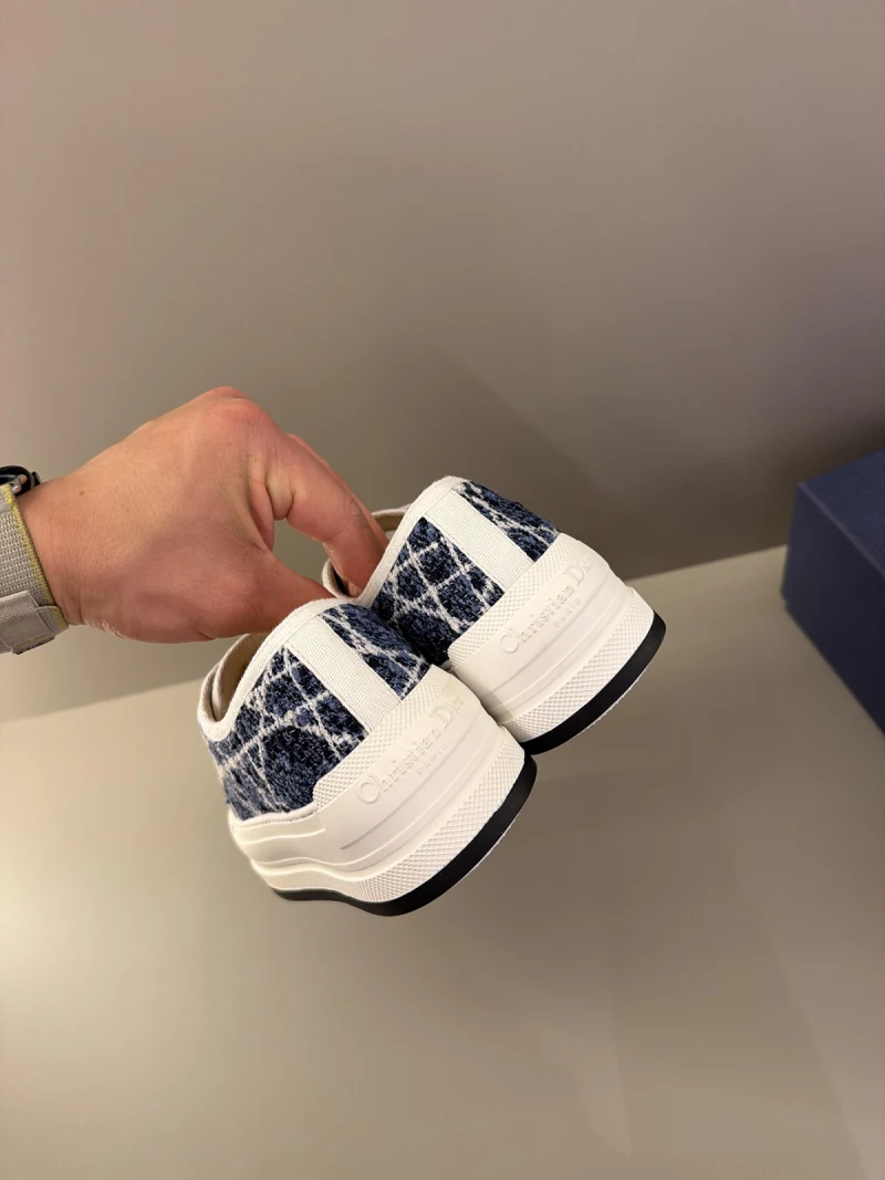 Walk'n'Dior Platform Sneaker Blue (kod8020)