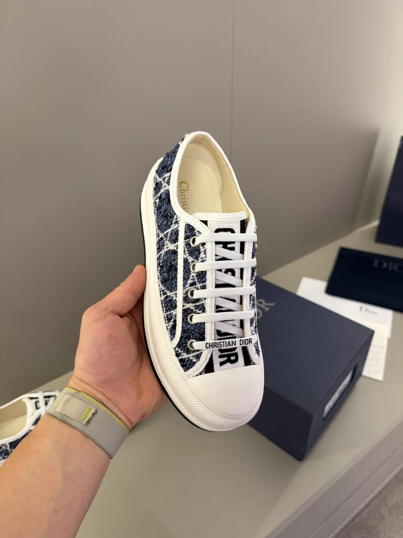 Walk'n'Dior Platform Sneaker Blue (kod8020)