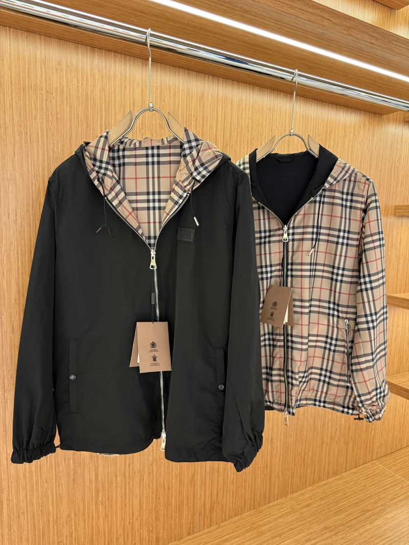 Burberry Reversible Hooded