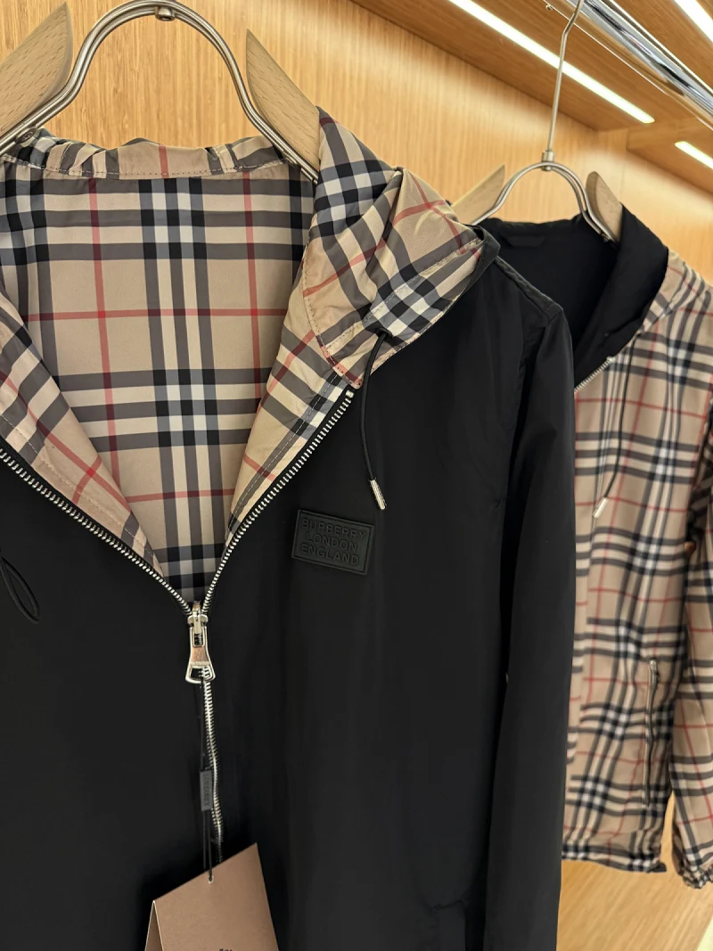Burberry Reversible Hooded