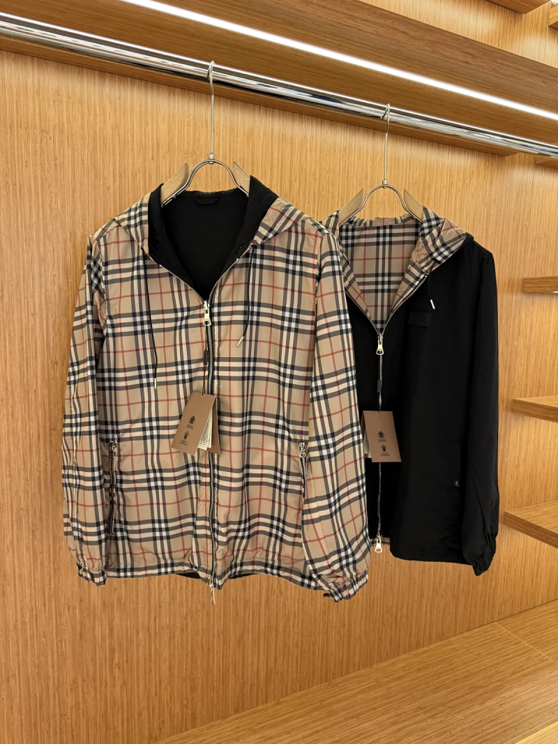 Burberry Reversible Hooded
