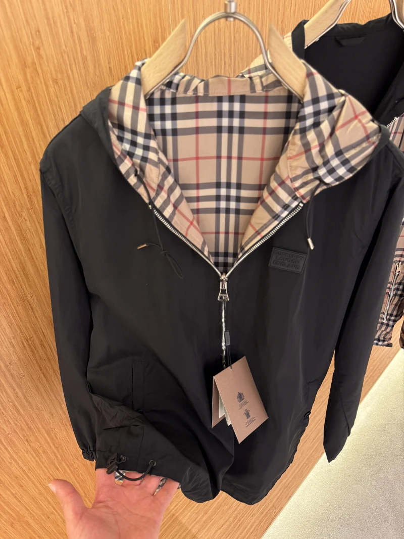 Burberry Reversible Hooded