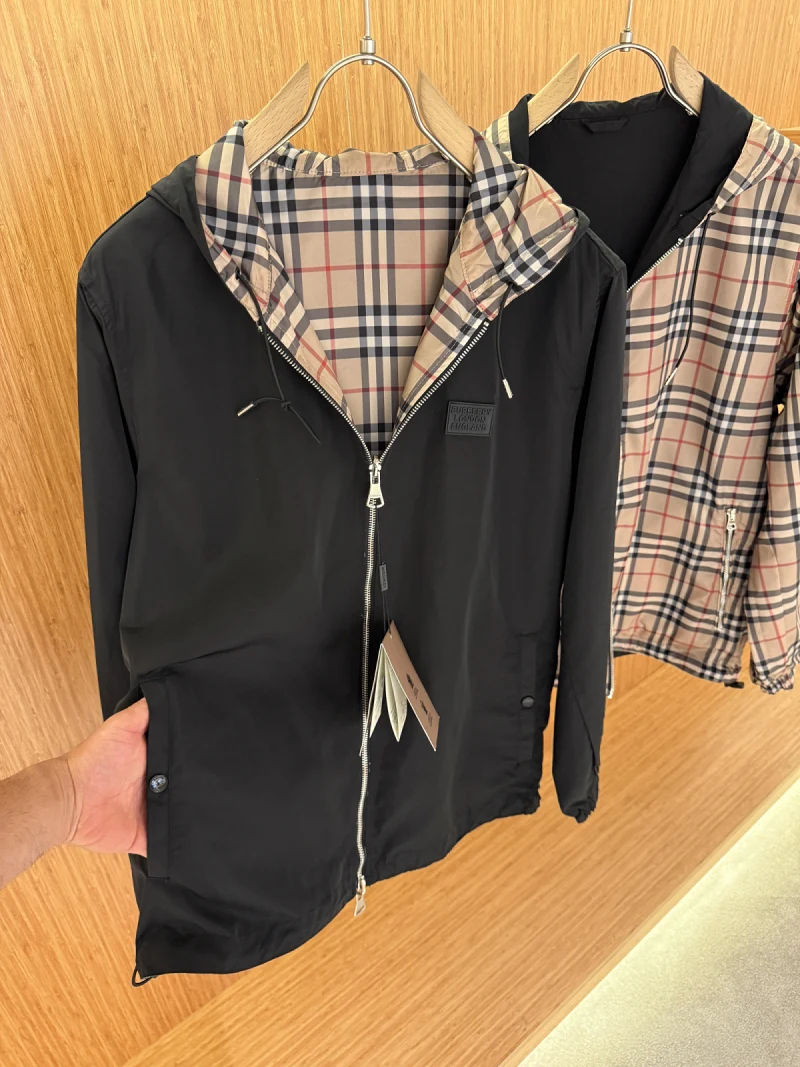 Burberry Reversible Hooded