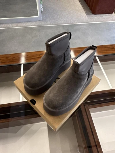 UGG Classic Mini Dipper Boot Thundercloud-8006