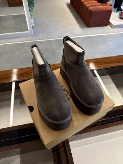 UGG Classic Mini Dipper Boot Thundercloud-8006