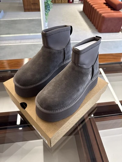 UGG Classic Mini Dipper Boot Thundercloud-8006