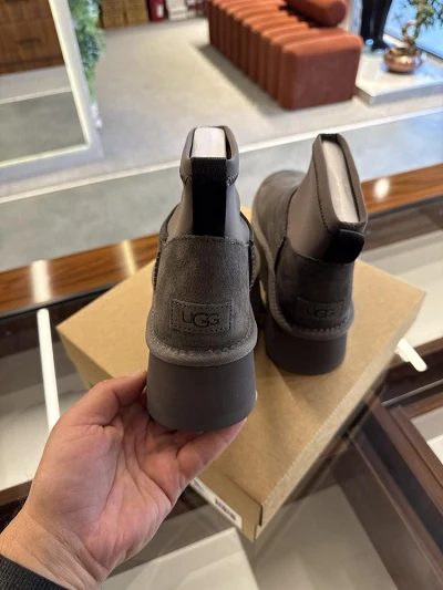 UGG Classic Mini Dipper Boot Thundercloud-8006
