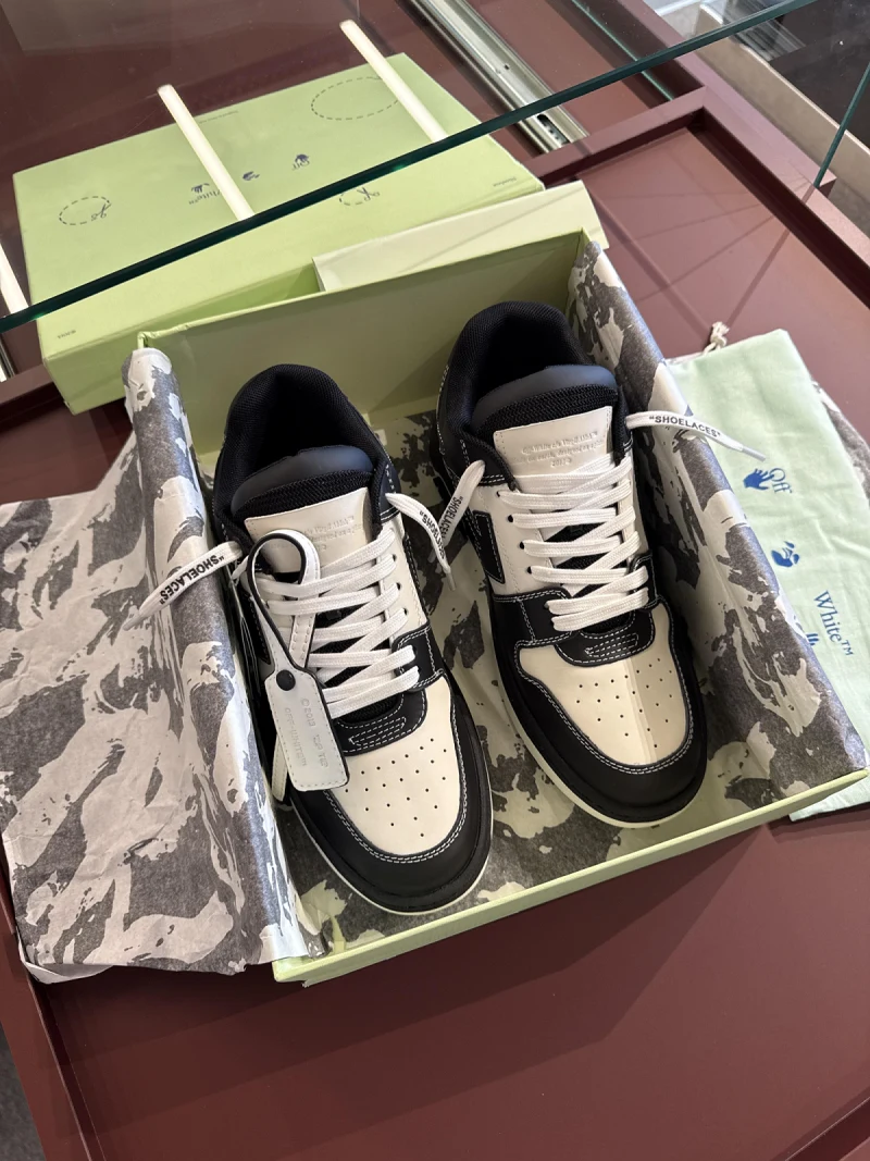 Off white siyah beyaz sneakers S