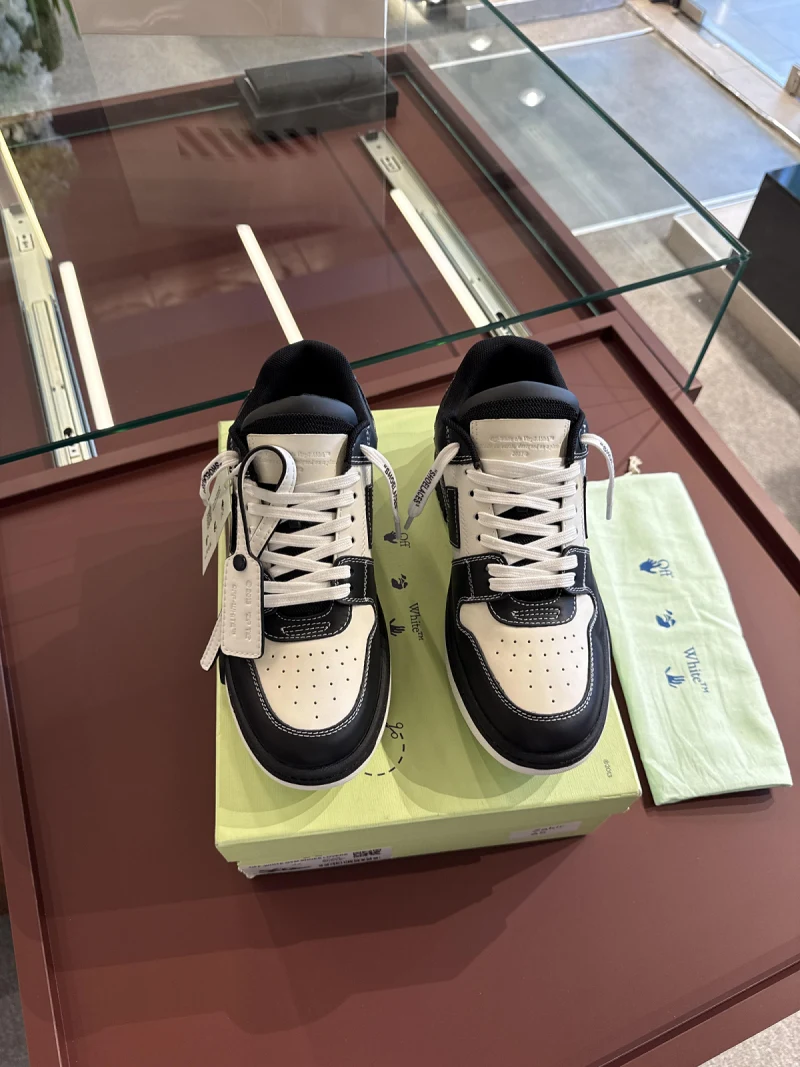 Off white siyah beyaz sneakers S