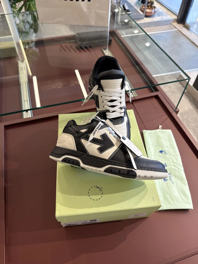 Off white siyah beyaz sneakers S