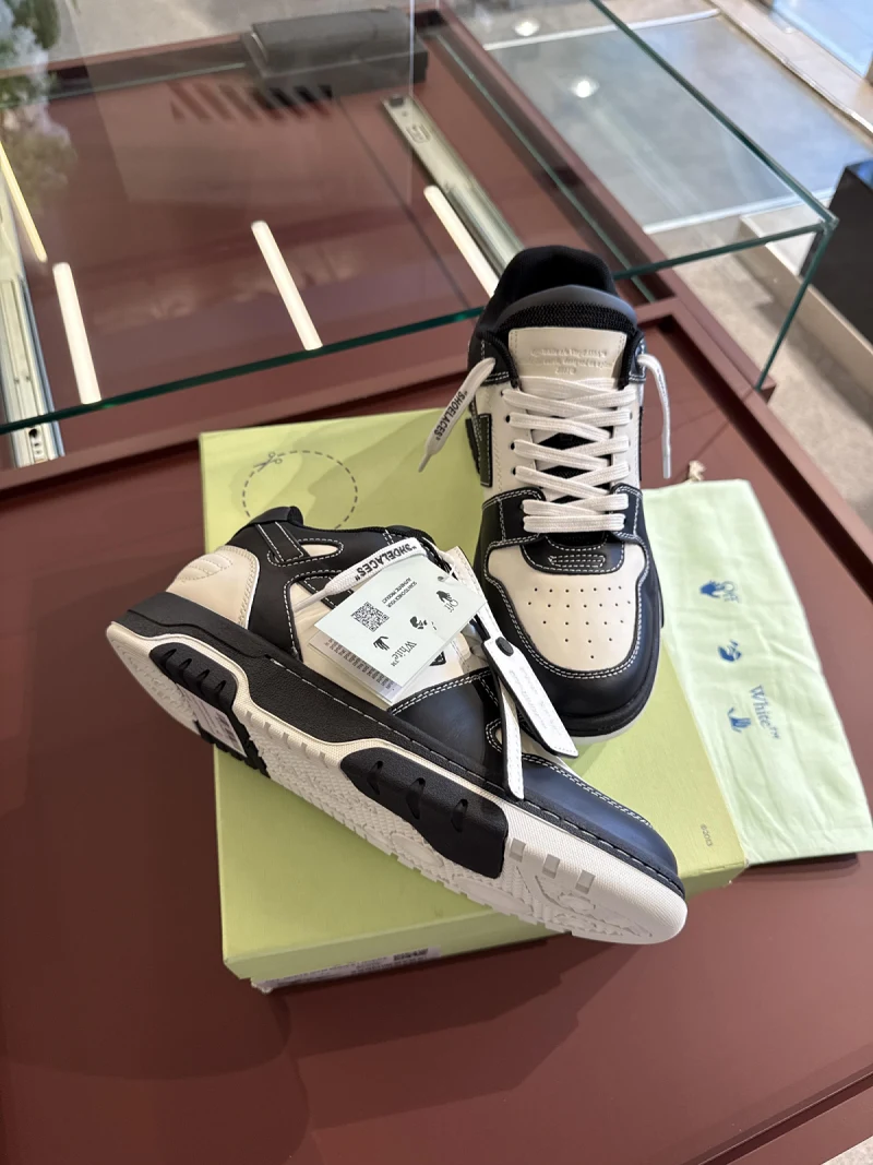 Off white siyah beyaz sneakers S