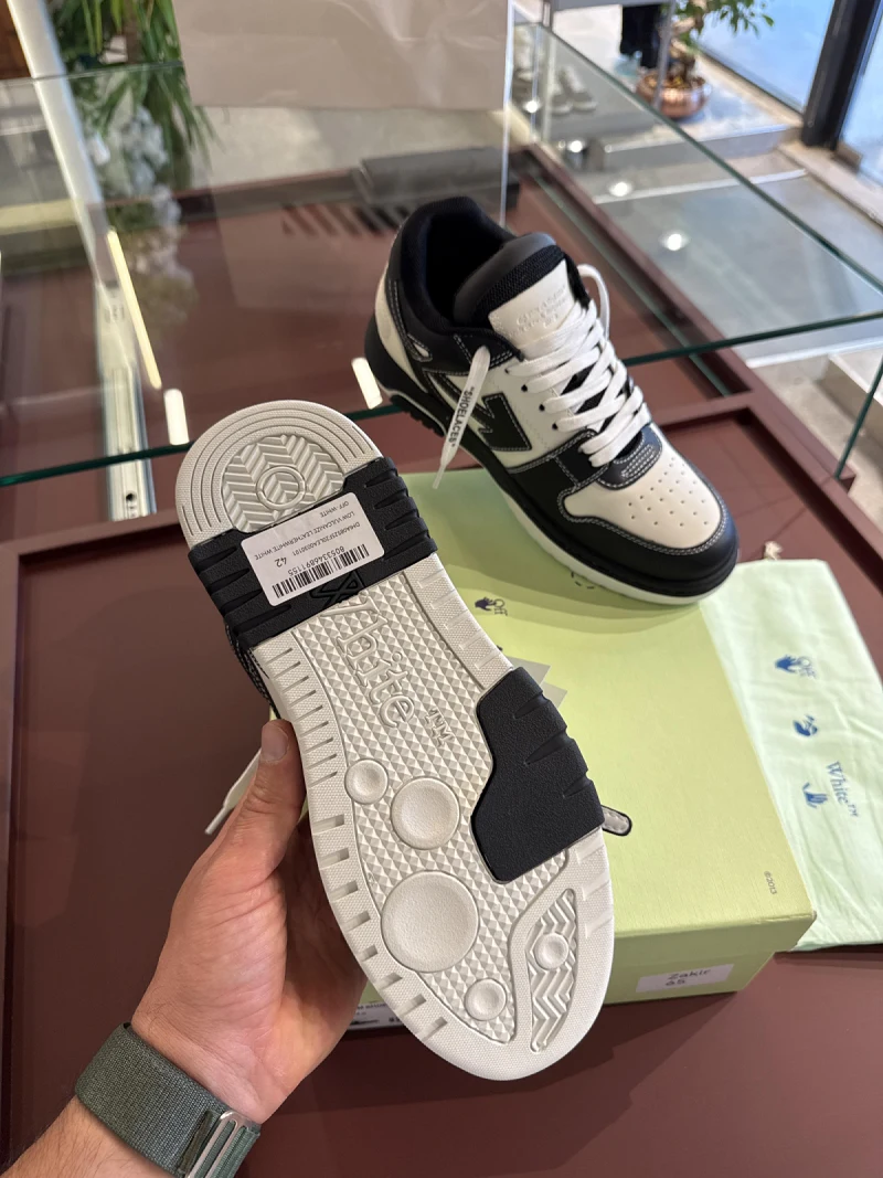 Off white siyah beyaz sneakers S