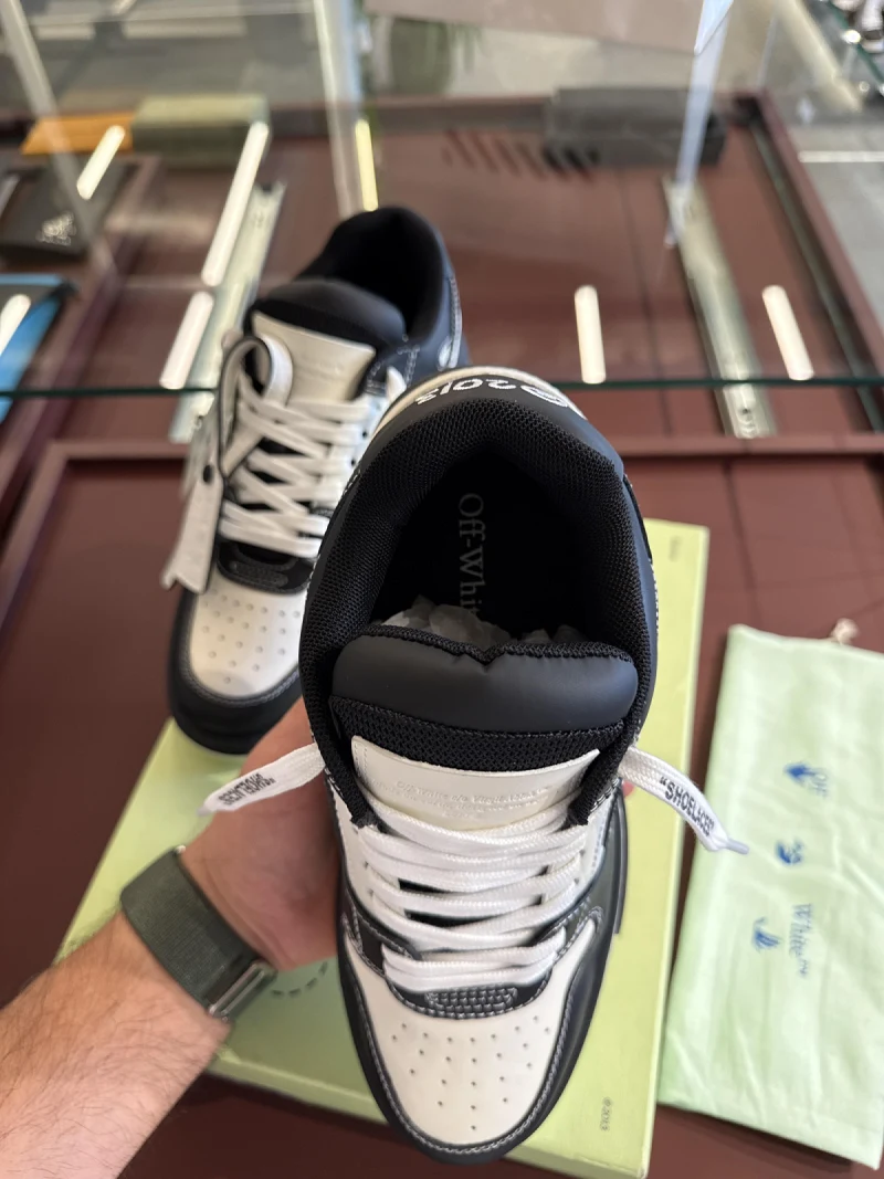 Off white siyah beyaz sneakers S
