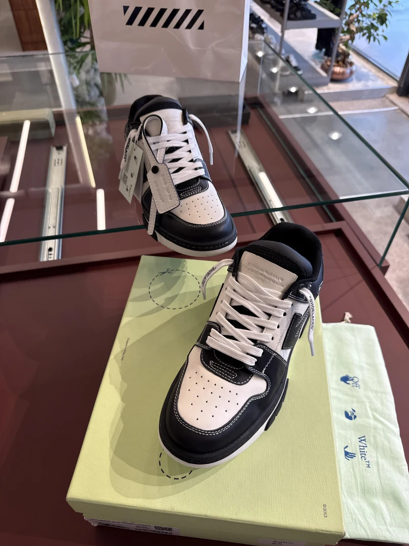 Off white siyah beyaz sneakers S