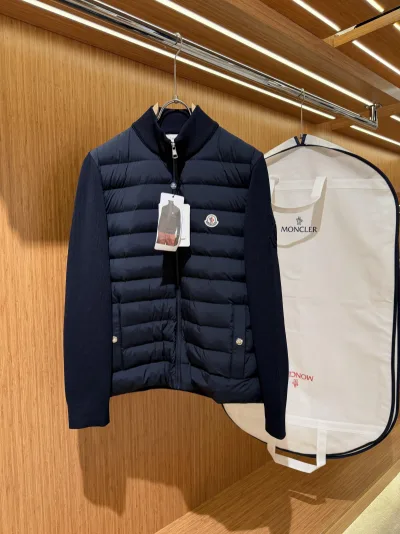 Padded Crêpe Cotton Zip-Up Laci
