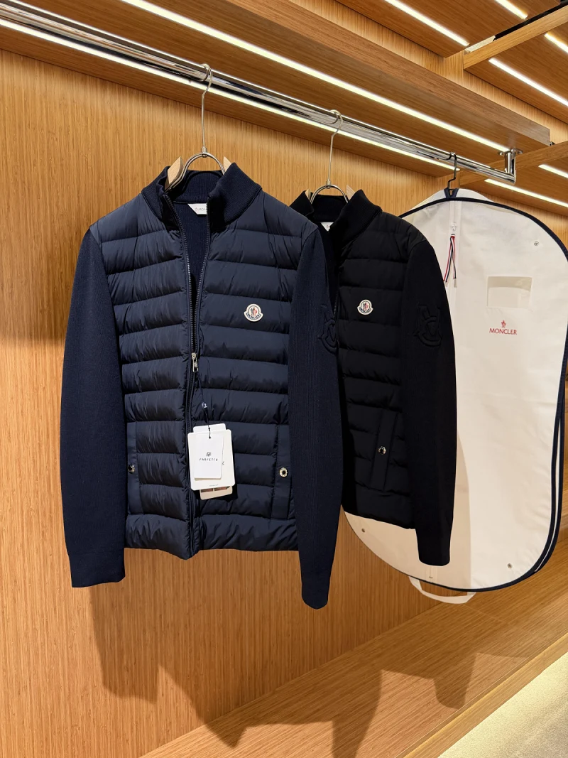 Padded Crêpe Cotton Zip-Up Laci