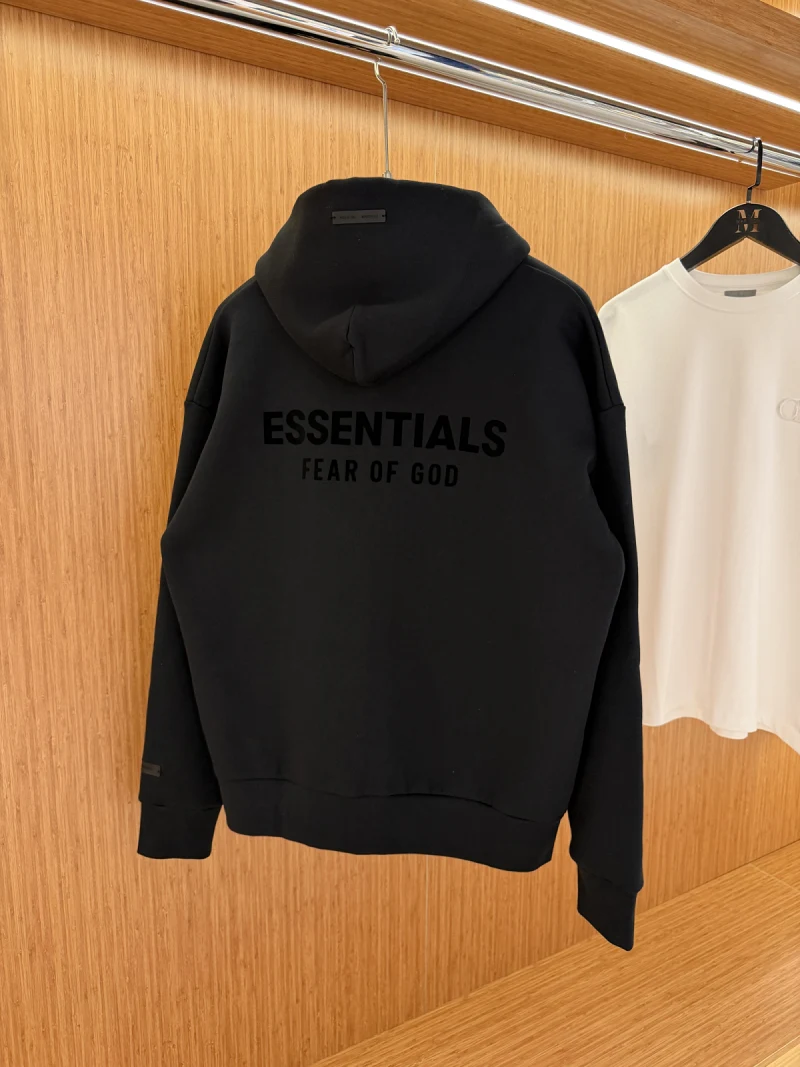 Esesentıals Hoodie Black