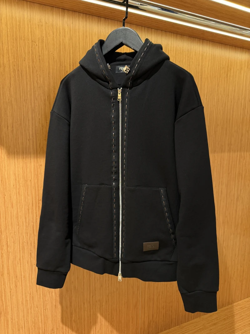 Fendi Kapüşonlu Sweatshirt Black