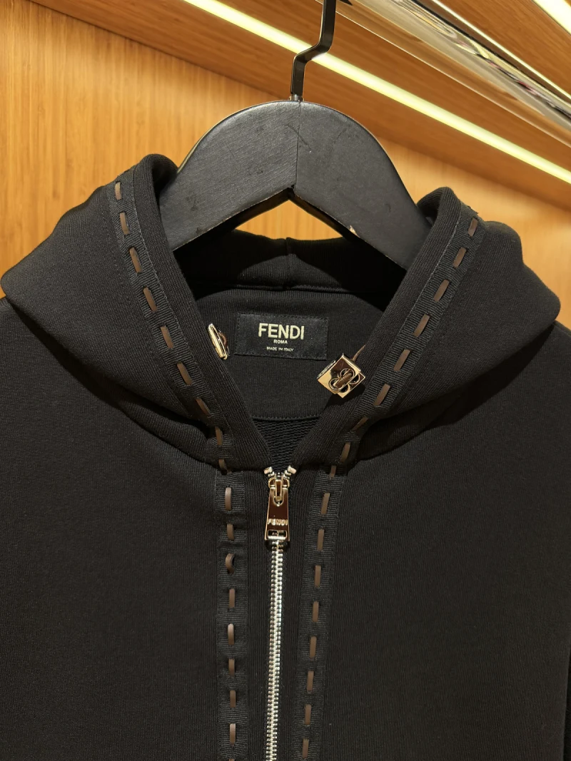 Fendi Kapüşonlu Sweatshirt Black