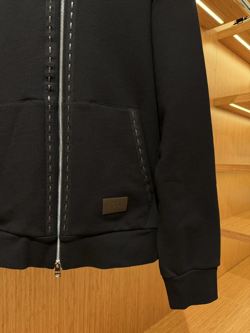 Fendi Kapüşonlu Sweatshirt Black