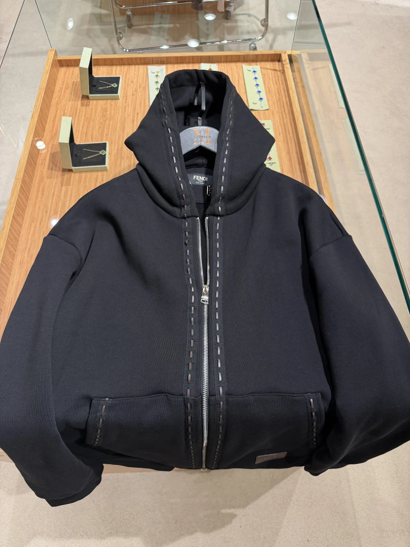 Fendi Kapüşonlu Sweatshirt Black