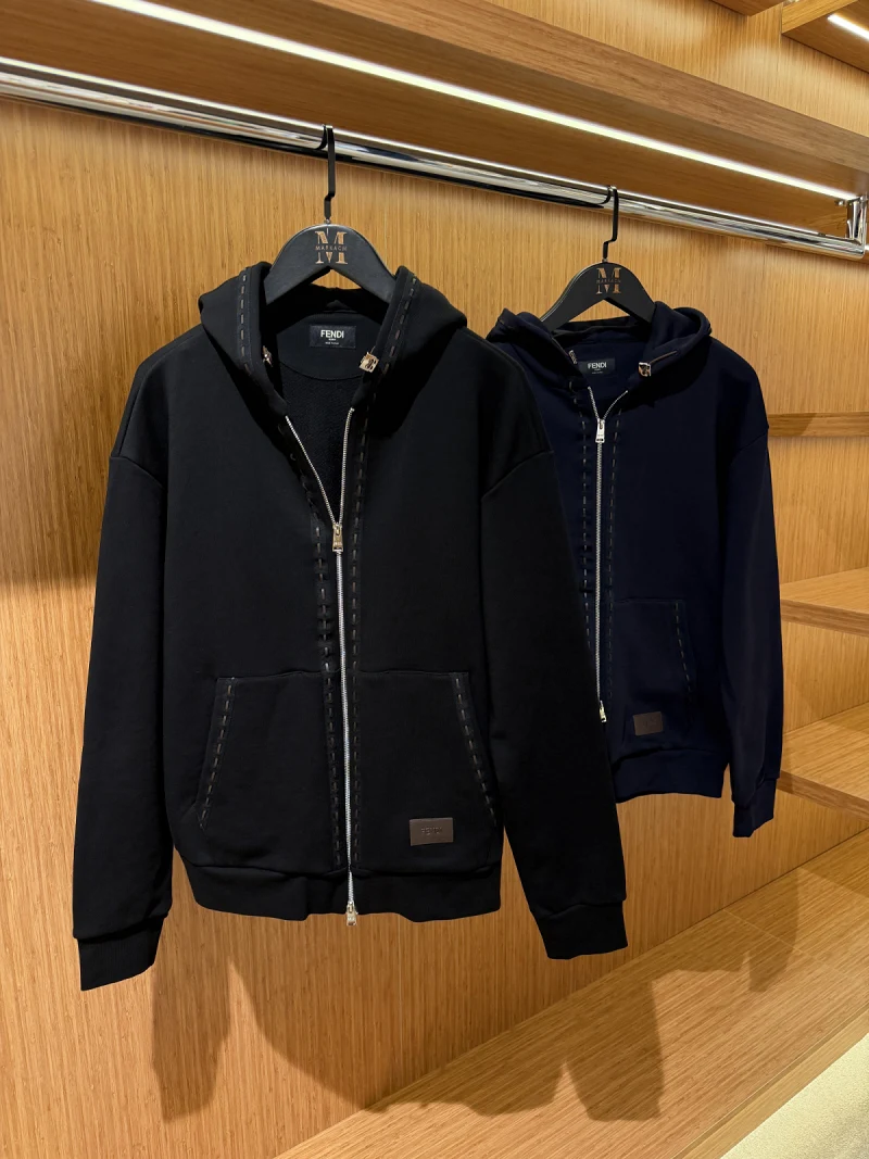 Fendi Kapüşonlu Sweatshirt Black