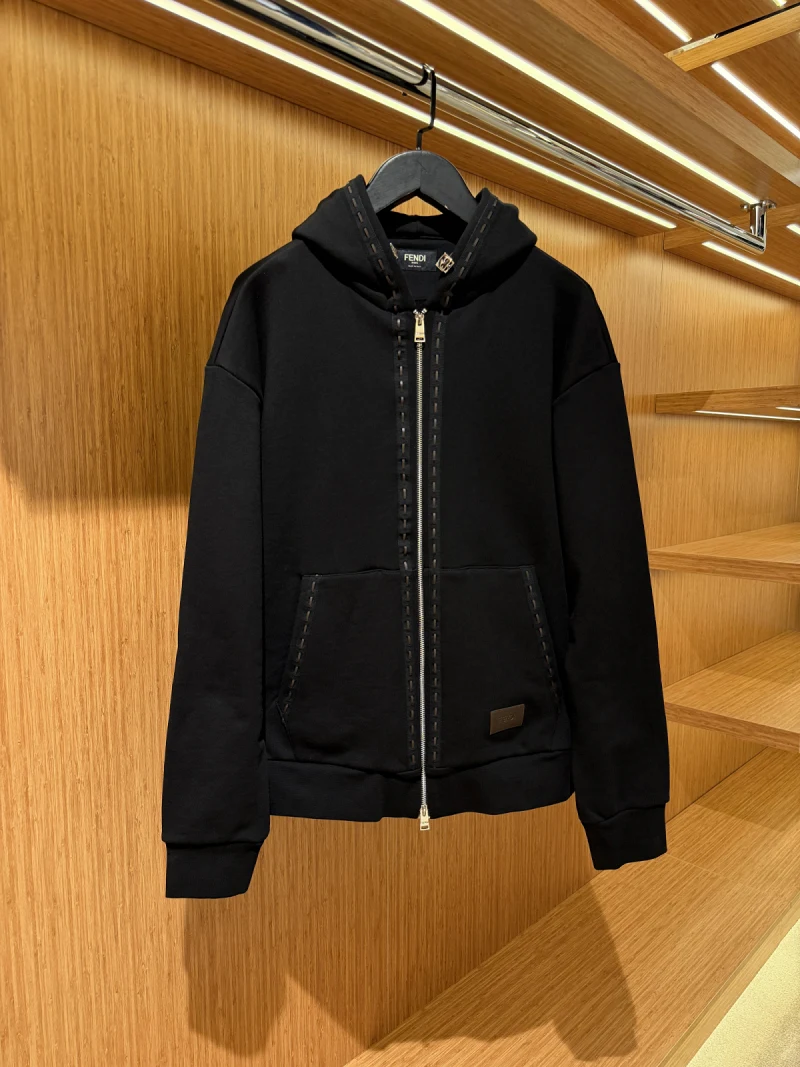 Fendi Kapüşonlu Sweatshirt Black