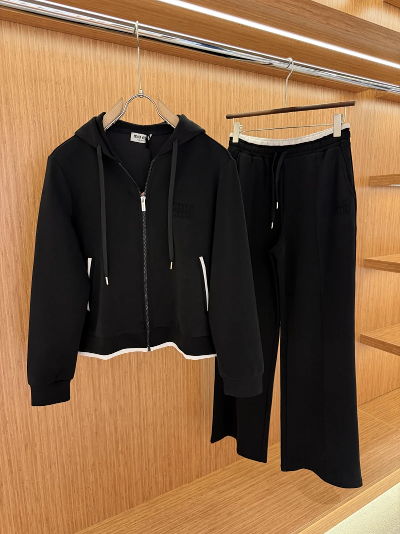 Miu Miu Black Tracksuit Set