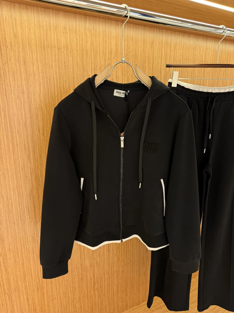 Miu Miu Black Tracksuit Set