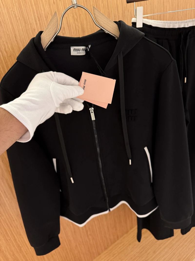 Miu Miu Black Tracksuit Set