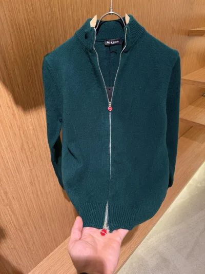 Kiton hırka yeşil