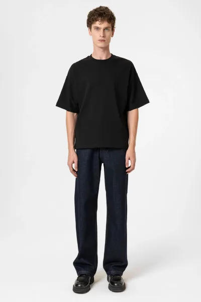 Crop Fit Erkek T-Shirt