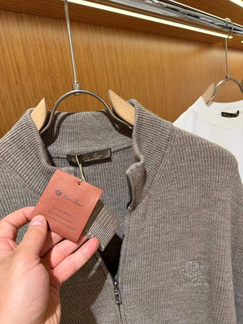 Loro Piana Fermuarlı Kazak B