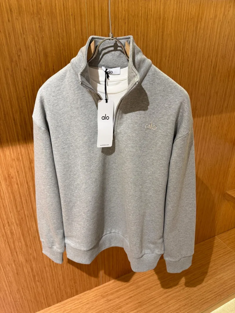 Alo Yarım Fermuarlı Sweatshirt G