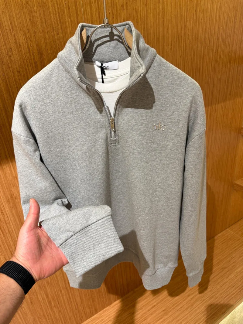 Alo Yarım Fermuarlı Sweatshirt G