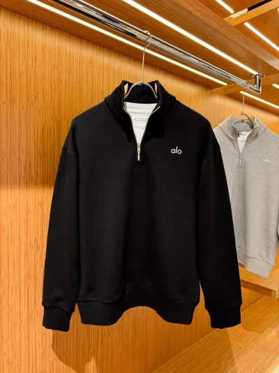 Alo Yarım Fermuarlı Sweatshirt S