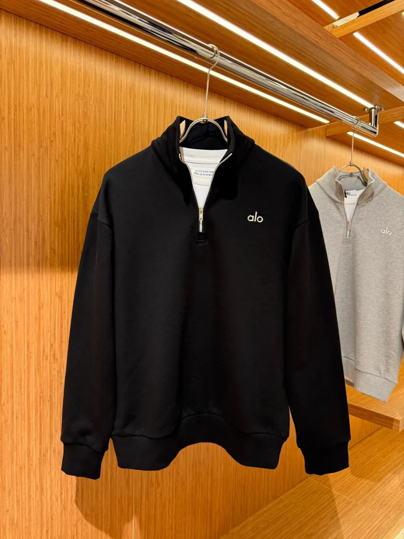 Alo Yarım Fermuarlı Sweatshirt S