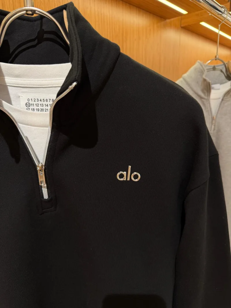 Alo Yarım Fermuarlı Sweatshirt S