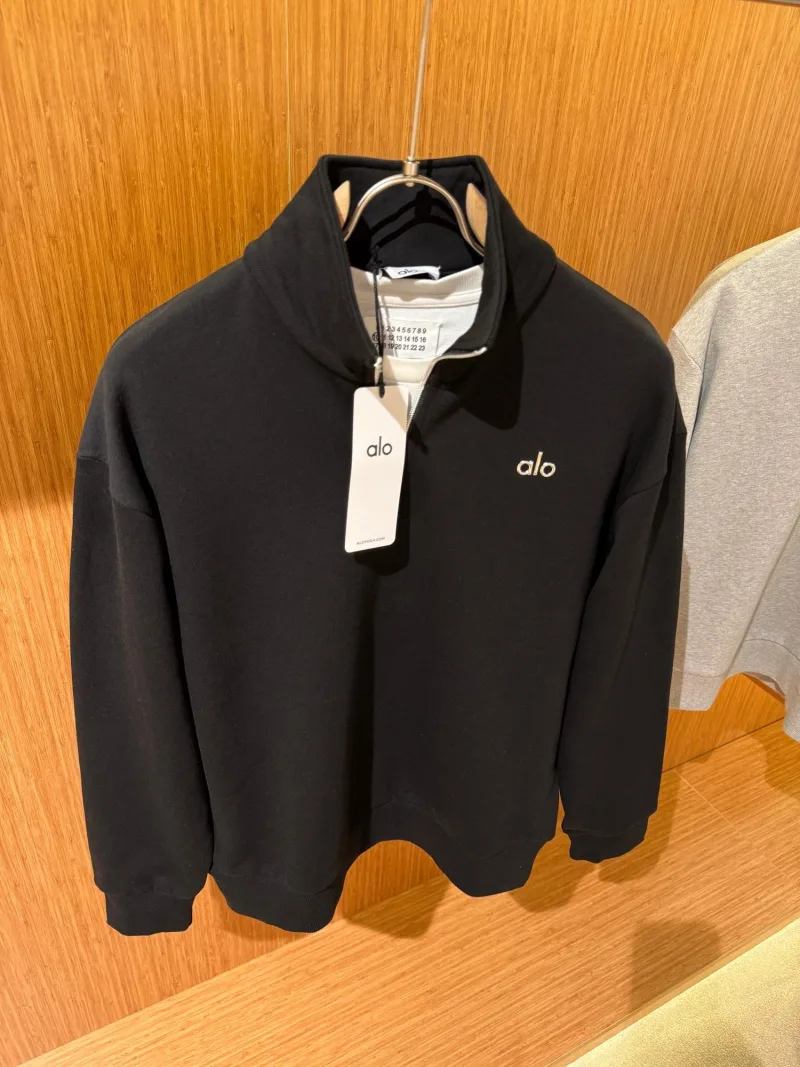 Alo Yarım Fermuarlı Sweatshirt S