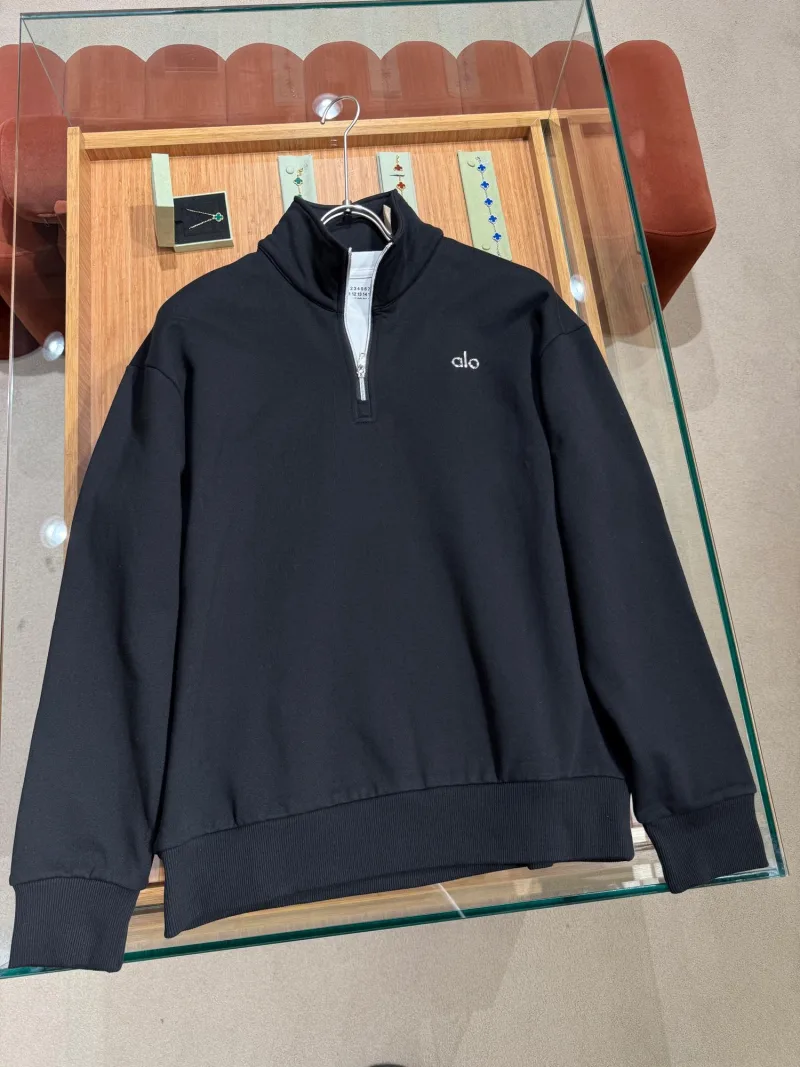 Alo Yarım Fermuarlı Sweatshirt S