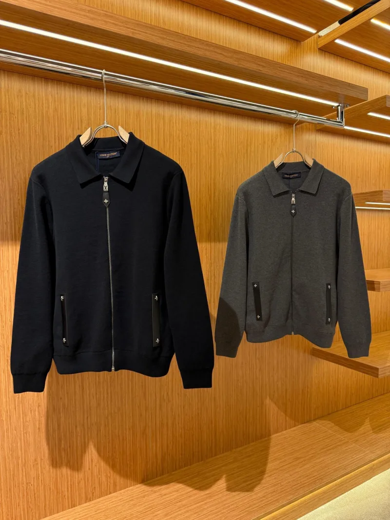 Louis Vuitton Yakalı Fermuarlı Hırka S
